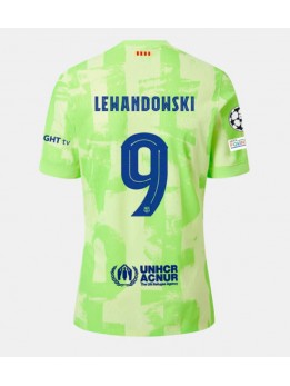 Billige Barcelona Robert Lewandowski #9 Tredjedrakt 2024-25 Kortermet